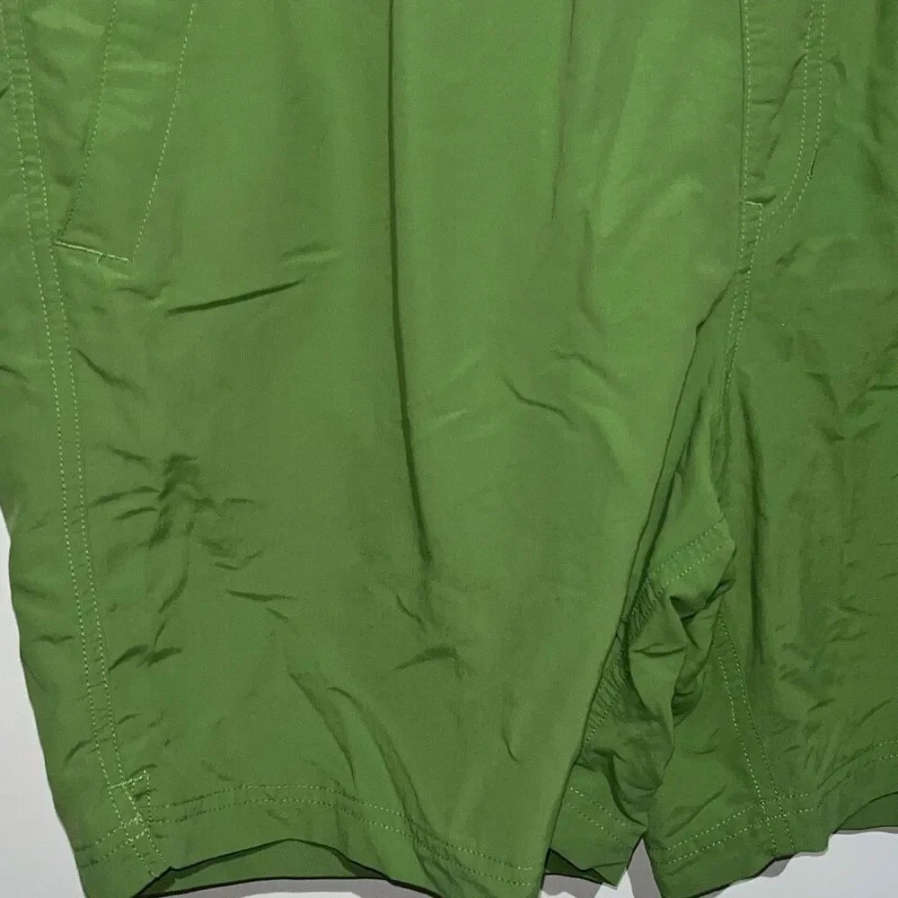 The North‎ Face Men's Green Flash Dry Built-In Mesh Brief Swim Trunks Large